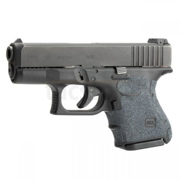 Hogue Glock 26 / 27 / 29 / 33 / 39 Gen 3 Wrapter Adhesive Grip Heavy Grit - Black