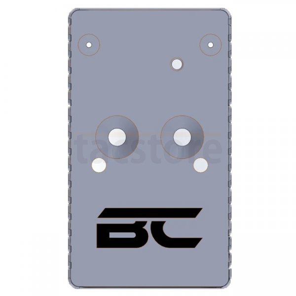 Boss Components CZ Shadow 2 Optic Ready Plate Multi Red Dot Scope Mount - B Version