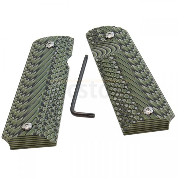 DAA 1911 G10 Grips - Green