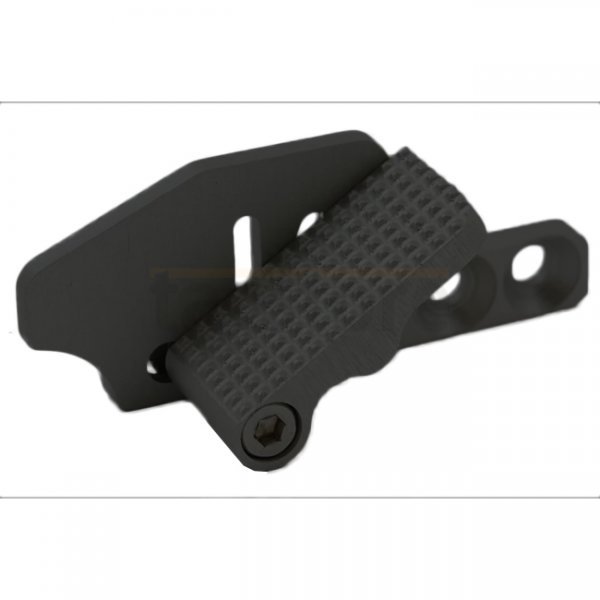 DAA Adjustable Thumb Rest 3-Hole - Left Hand - Black