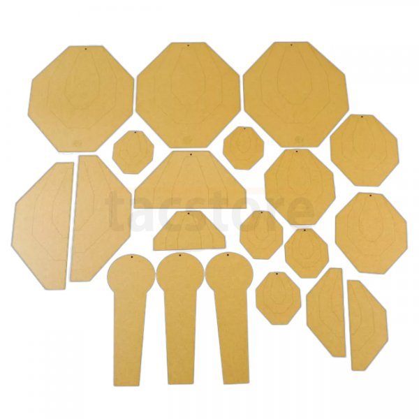 DAA Dry-Fire Target Set Classic - IPSC