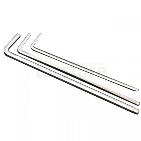 DAA Metric 3-Piece Long Hex Key Set