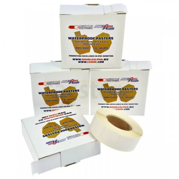 DAA Waterproof Target Pasters - White
