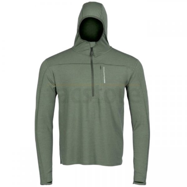 Eberlestock Lochsa 1/4 Zip Merino Hoody - Loden - 2XL