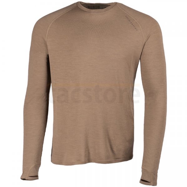 Eberlestock Lochsa Merino Long Sleeve - Dark Earth - L