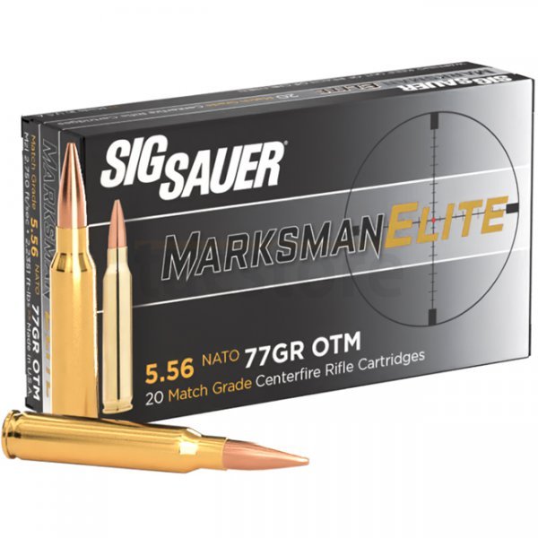 Sig Sauer 5.56x45mm 77gr Marksman ELITE OTM 20rds