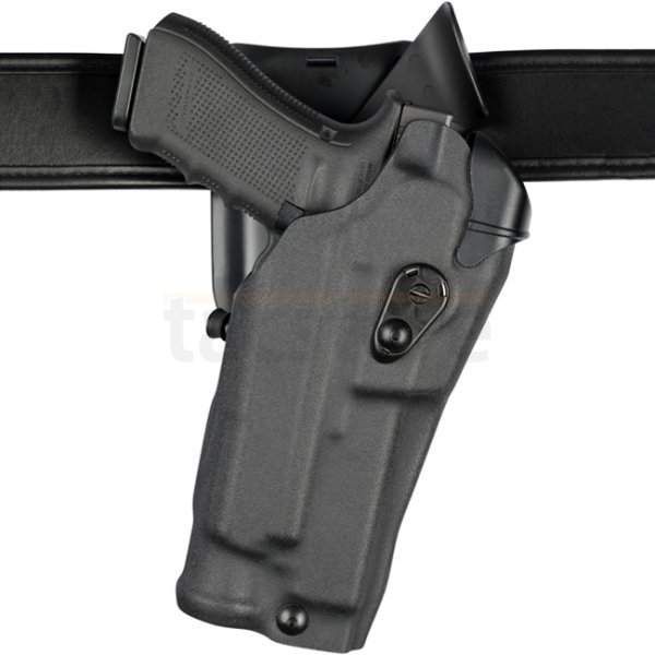 Safariland 6395RDS ALS Low-Ride Holster STX Tactical Smith & Wesson M&P 2.0 9 TS RedDot & TacLight - Black - Right
