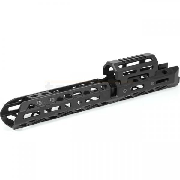 KRUK Long AK Handguard M-LOK & Short Gas Tube Cover - Black