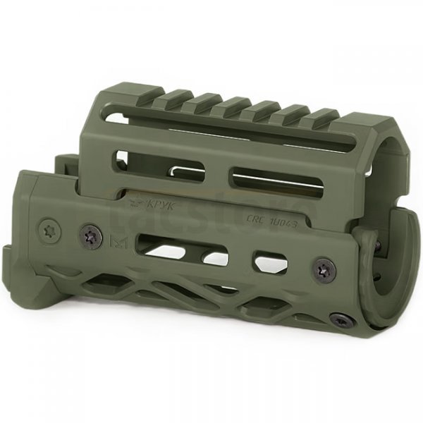 KRUK Short AKS-74U Handguard M-LOK & Short Top Cover - Olive