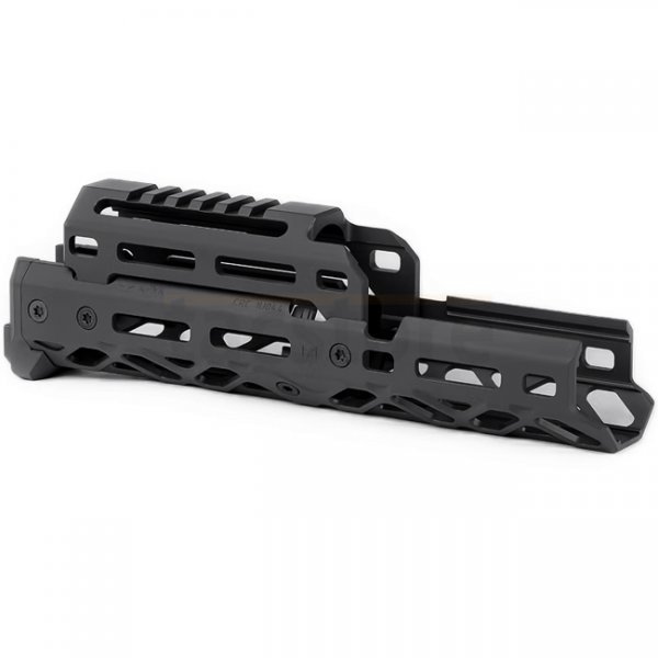 KRUK Long AKS-74U Handguard M-LOK & Short Top Cover - Black
