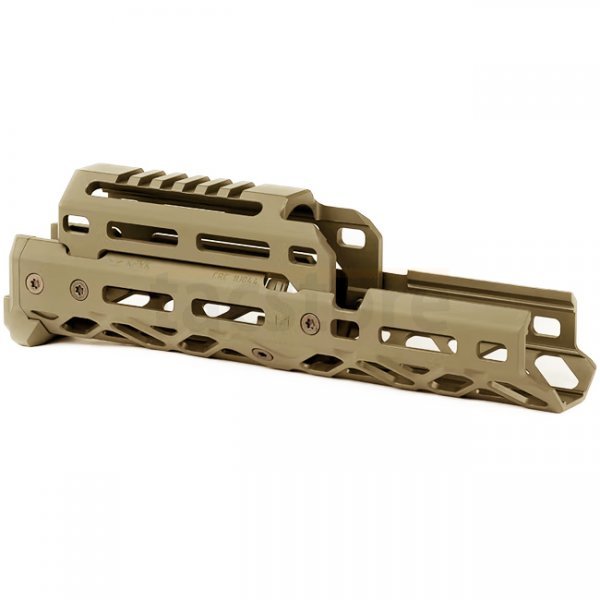 KRUK Long AKS-74U Handguard M-LOK & Short Top Cover - Coyote