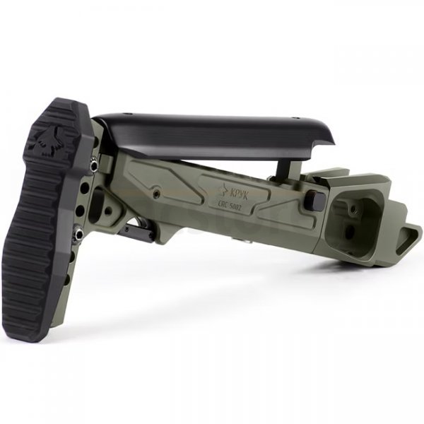 KRUK Universal Telescopic AK Stock & Fixed Adapter CRC 9036 - Olive