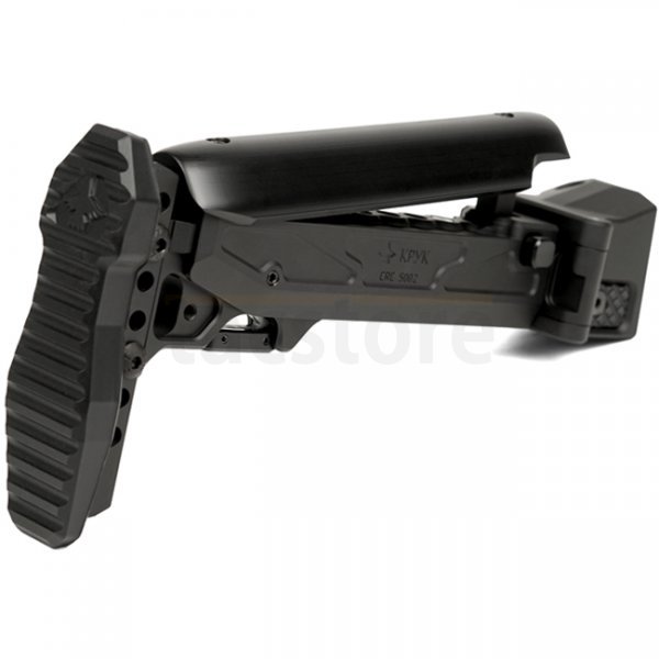 KRUK Universal Telescopic AK Stock & Right-Side Folding Adapter CRC 9037 - Black
