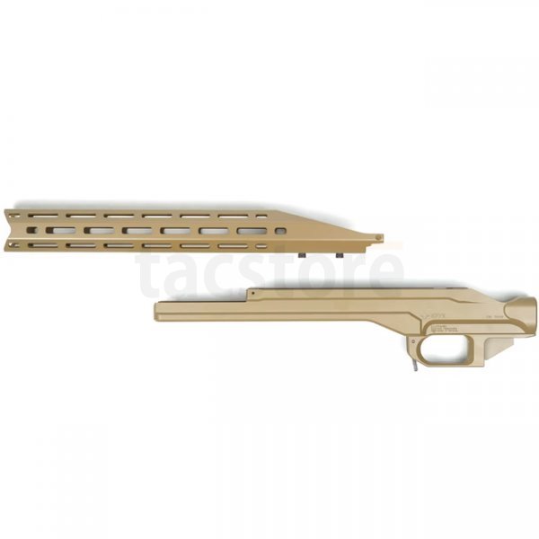 KRUK Aluminum Chassis & Handguard Howa 1500 Long Action - Coyote