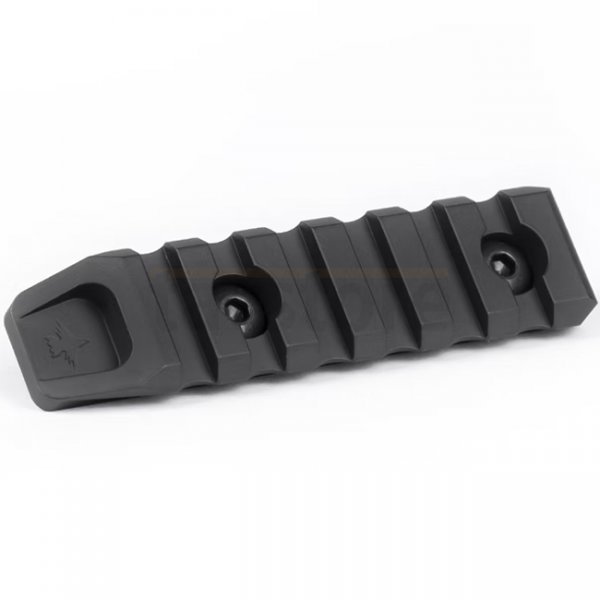 KRUK 6 Slots Picatinny Rail M-LOK - Black