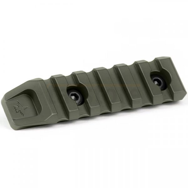 KRUK 6 Slots Picatinny Rail M-LOK - Olive