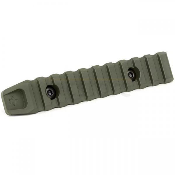 KRUK 10 Slots Picatinny Rail M-LOK - Olive