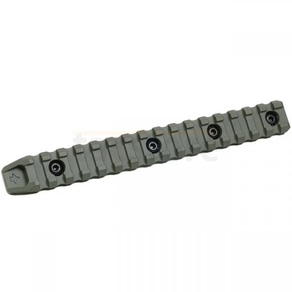 KRUK 16 Slots Picatinny Rail M-LOK - Olive