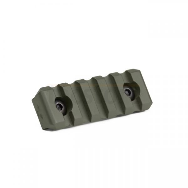 KRUK 5 Slots Picatinny Rail M-LOK - Olive