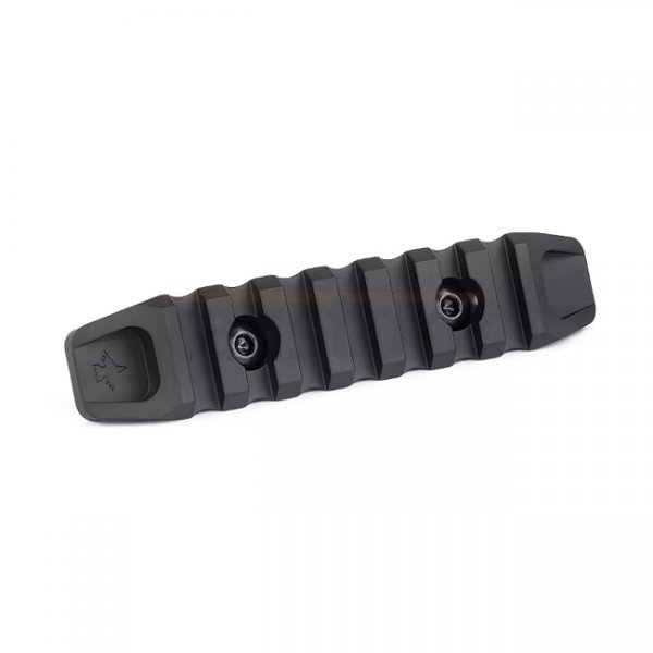 KRUK 7 Slots Picatinny Rail Side Bevels M-LOK - Black