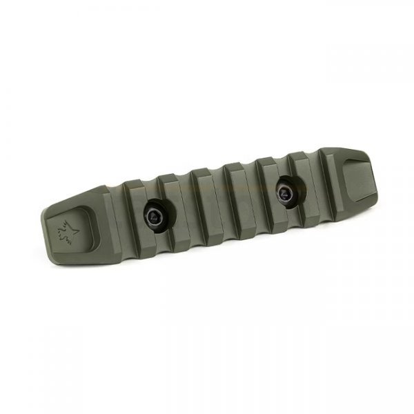KRUK 7 Slots Picatinny Rail Side Bevels M-LOK - Olive