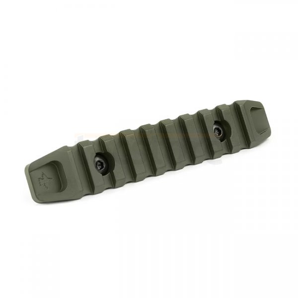 KRUK 9 Slots Picatinny Rail Side Bevels M-LOK - Olive