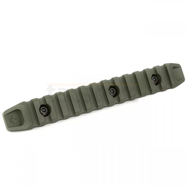 KRUK 13 Slots Picatinny Rail Side Bevels M-LOK - Olive