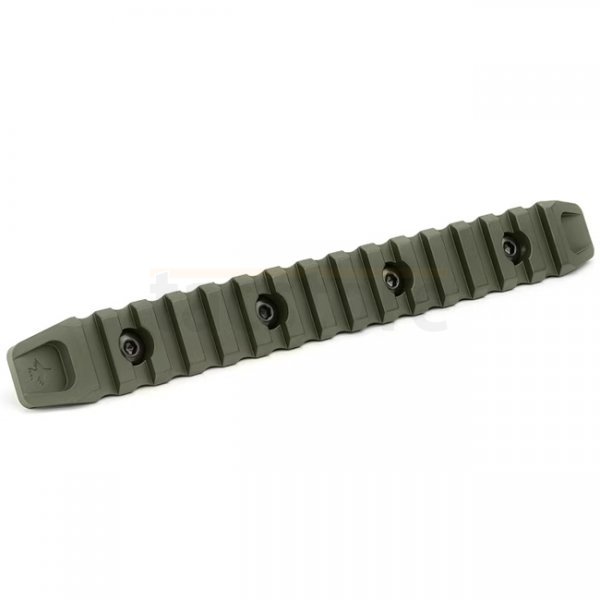 KRUK 15 Slots Picatinny Rail Side Bevels M-LOK - Olive
