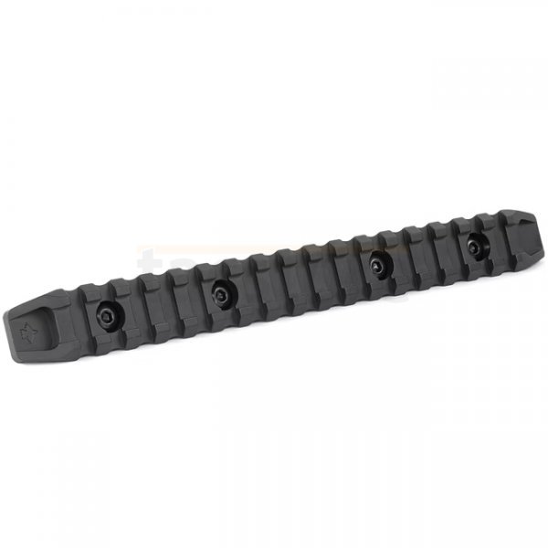 KRUK 17 Slots Picatinny Rail Side Bevels M-LOK - Black