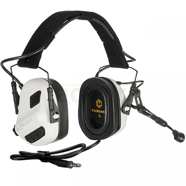 Earmor M32 PLUS Tactical Hearing Protection Ear-Muff - White