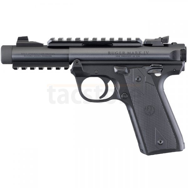 Ruger Mark IV 22/45 Tactical .22 LR 4.40 Inch 10rds - Black