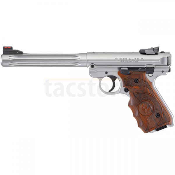 Ruger Mark IV Hunter .22 LR 6.88 Inch 10rds Target Laminate Grip - Stainless