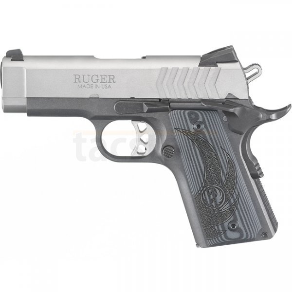 Ruger SR1911 Officer Style 9mm Luger 3.60 Inch 7rds - Stainless
