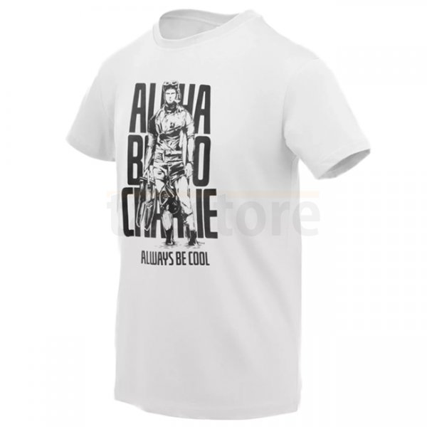 Helikon-Tex T-Shirt ABC Alfa Bravo Charlie - White - S