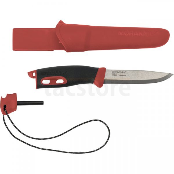 Morakniv Companion Spark Emergency (S) - Burnt Orange / Red