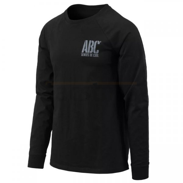 Helikon-Tex T-Shirt Long Sleeve ABC Always Be Cool - Black - L