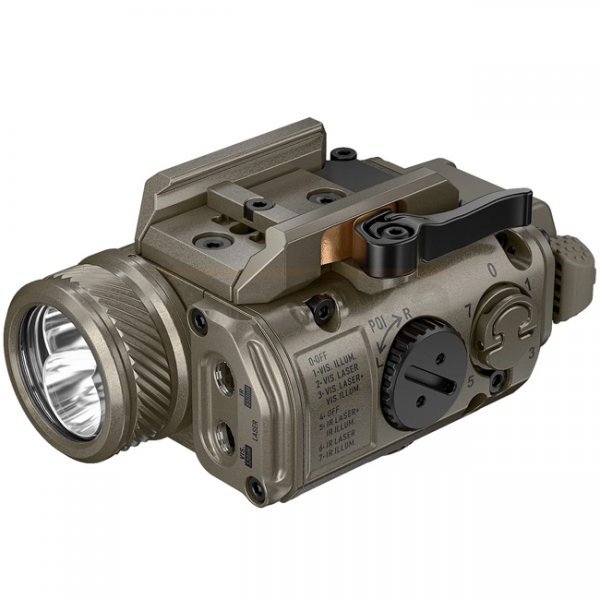 RovyVon GL4 Pro Rail Mounted Light & Laser V2 - Tan