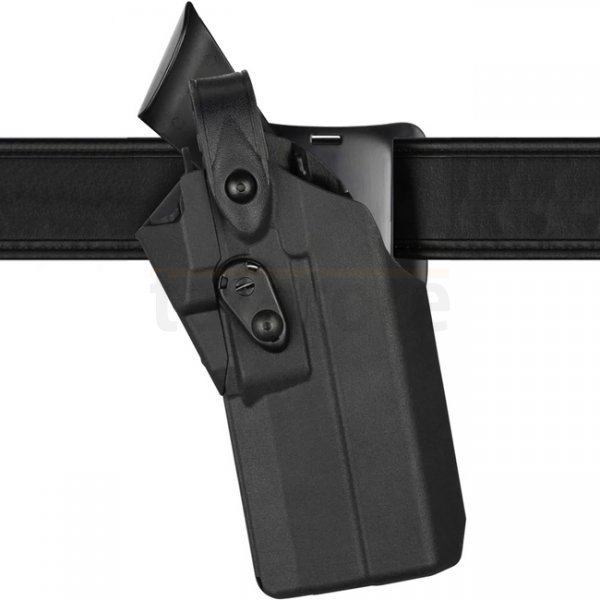 Safariland 7360RDS ALS/SLS Mid Ride Level III Duty Holster Glock 17/22 RedDot & TacLight - Black - Left