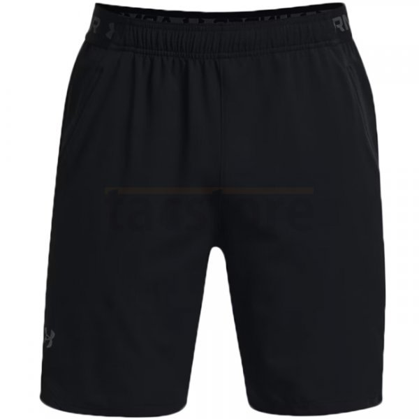 Under Armour Vanish Woven 8 Inch Shorts - Black / Pitch Grey - 3XL