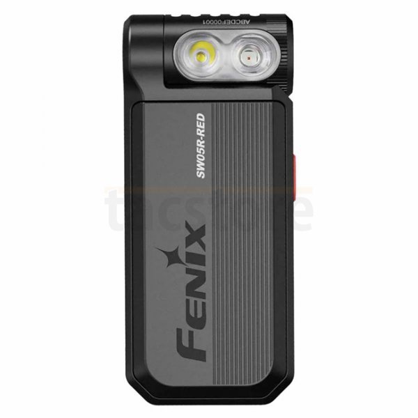 Fenix SW05R-UV Clip On Flashlight UV Light - Black
