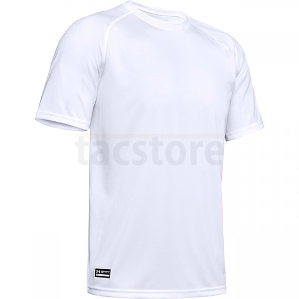 Under Armour Mens Tactical Tech Short Sleeve T-Shirt - White - M