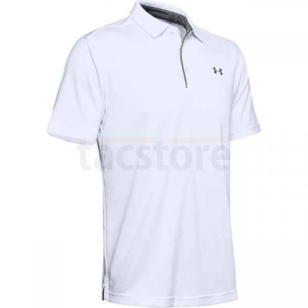 Under Armour Tech Polo - White - L