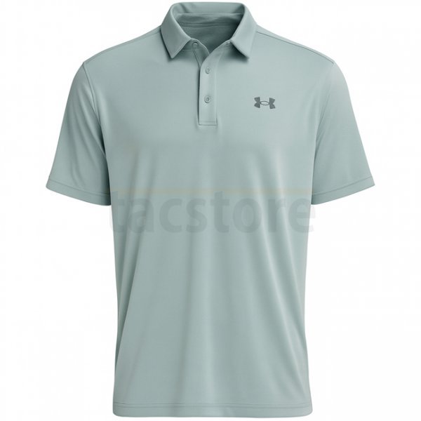 Under Armour Tech Polo - Silica Green / Pitch Grey - S
