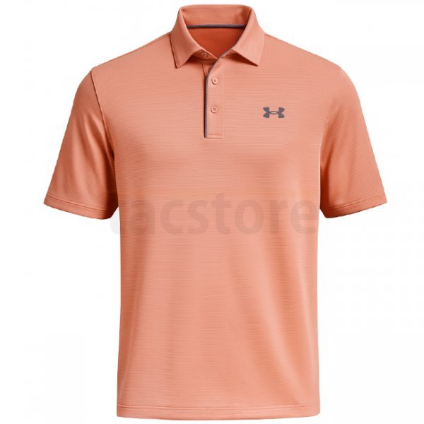 Under Armour Tech Polo - Canyon Pink / Pitch Grey - XL