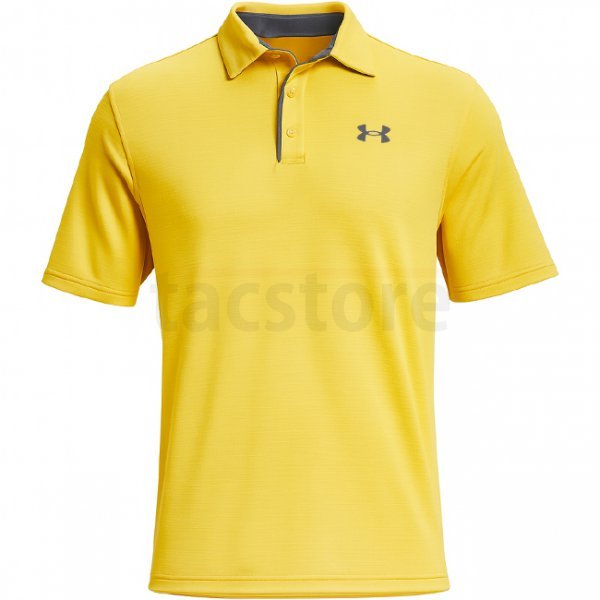 Under Armour Tech Polo - Noble Gold / Pitch Grey - M