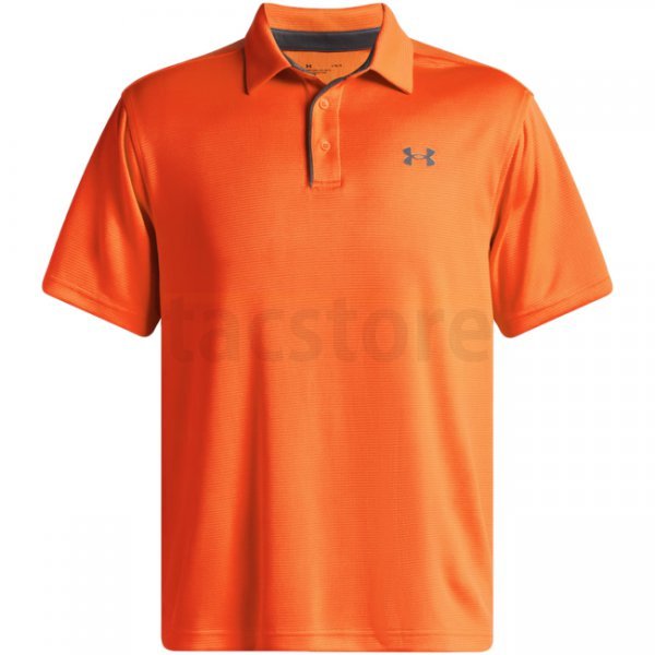 Under Armour Tech Polo - Fire / Pitch Grey - M