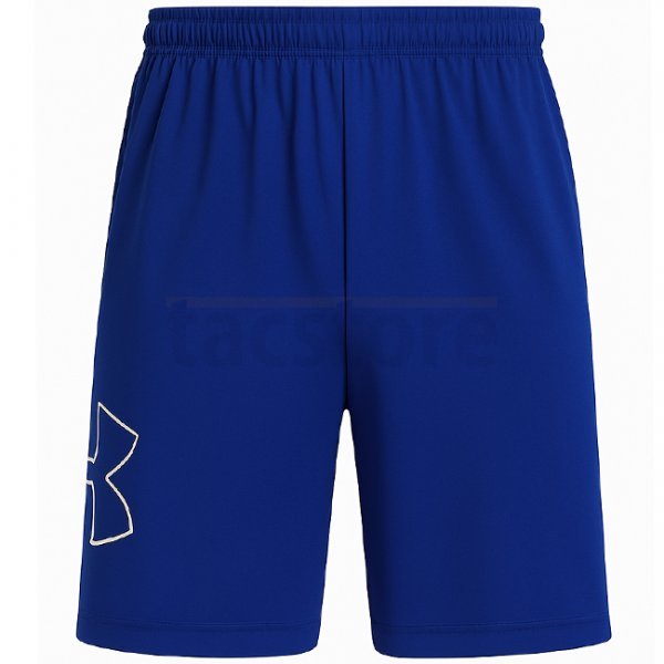 Under Armour Tech Graphic Shorts - Royal / White - 2XL