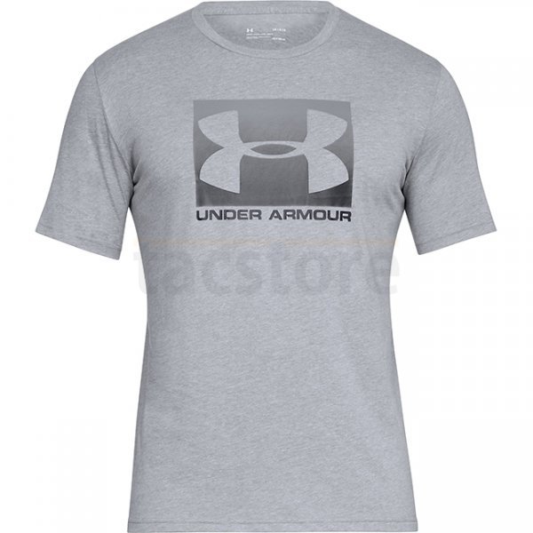 Under Armour Boxed Sportstyle Short Sleeve T-Shirt - Steel Light Heather - XL