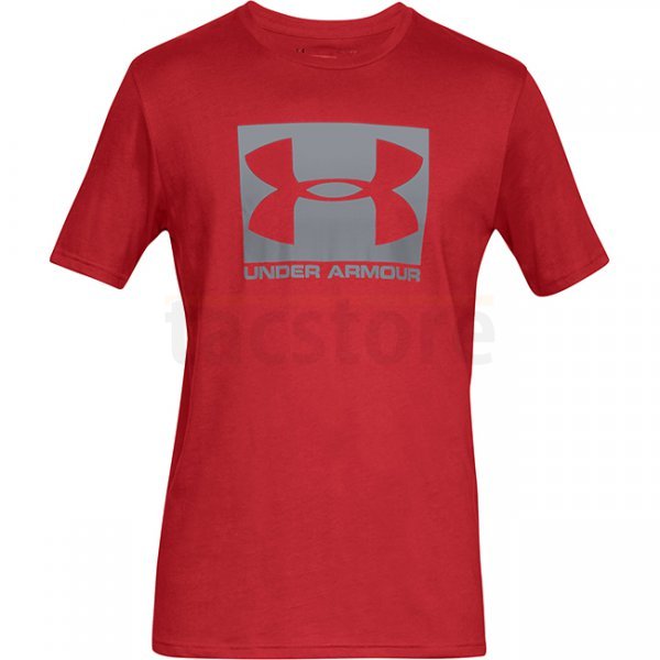 Under Armour Boxed Sportstyle Short Sleeve T-Shirt - Red - 3XL