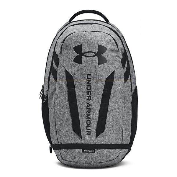 Under Armour Hustle 5.0 Backpack - Black / Graphite Medium Heather